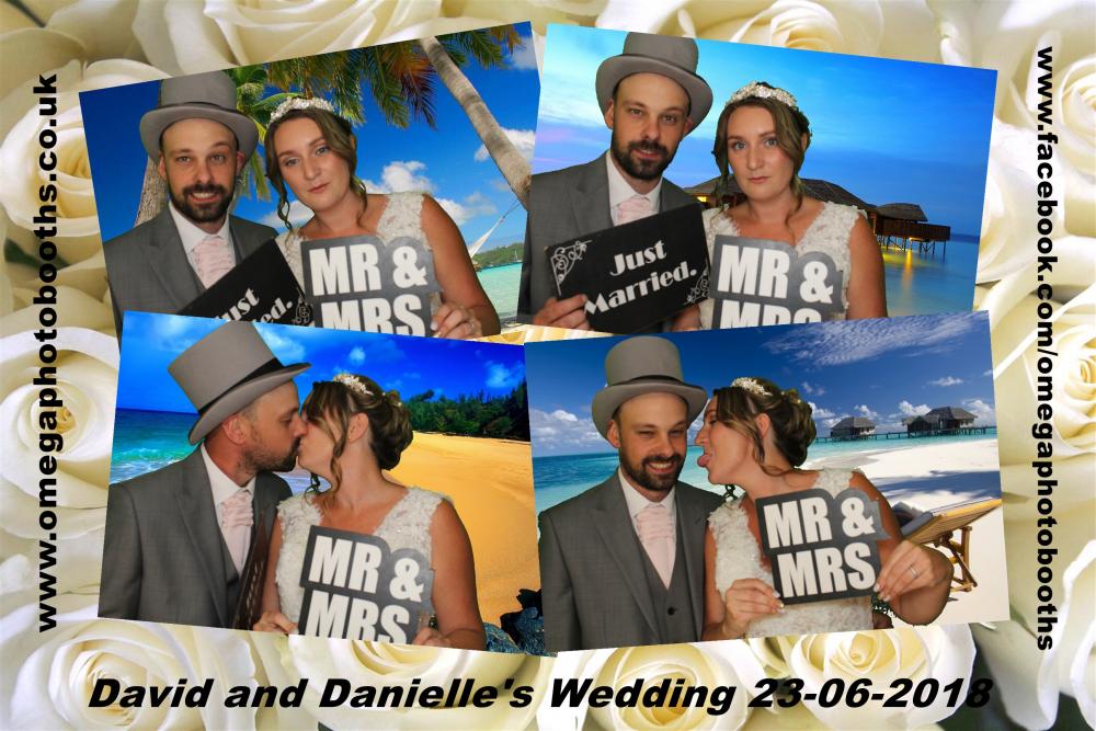 David & Danielle's Wedding | View more photos from the event at gallery.omegaphotobooths.co.uk/u/Omega-Photobooths/David-Danielles-Wedding